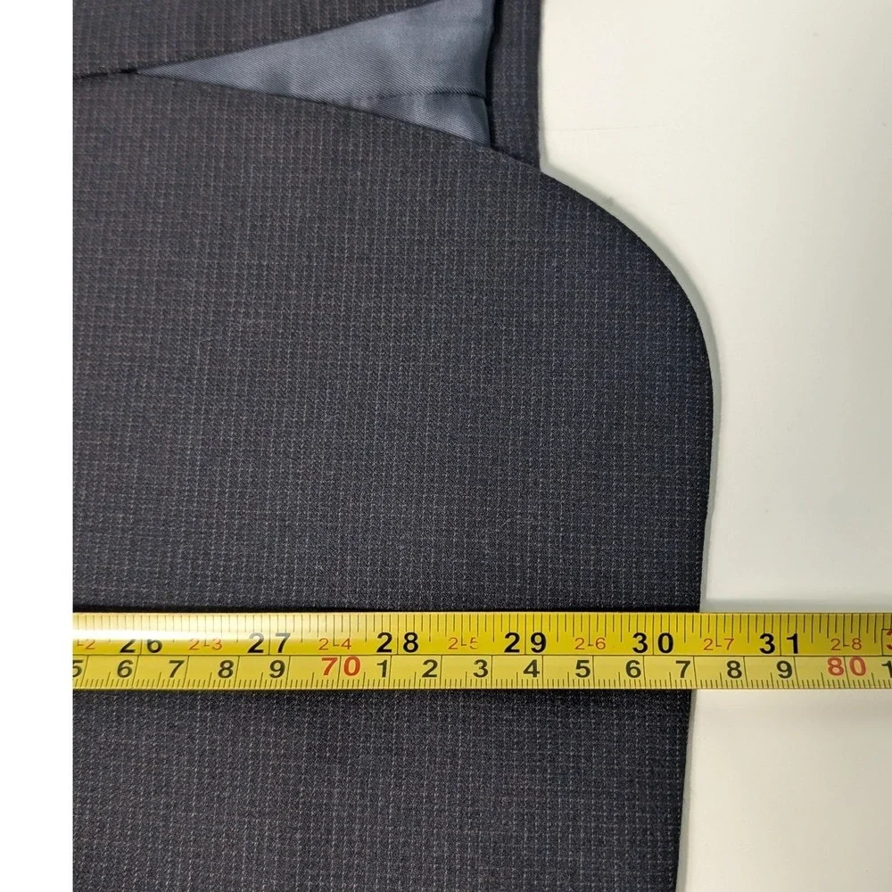 Gieves & Hawkes Blazer Men 38R Gray Wool Cashmere 3-Button Sport Coat Savile Row